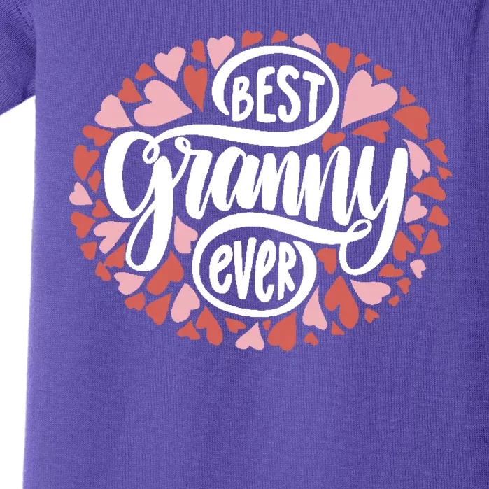 Best Granny Ever Loving Grandmother Baby Bodysuit