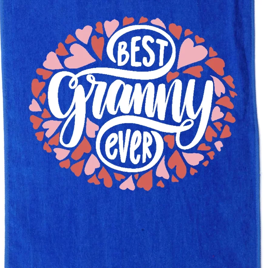 Best Granny Ever Loving Grandmother Platinum Collection Golf Towel