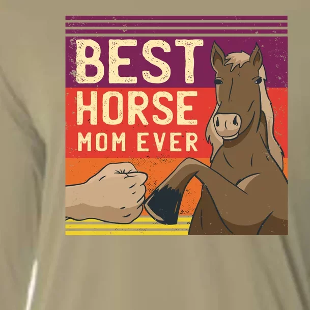 Best Horse Mom Ever Cooling Performance Long Sleeve Crew