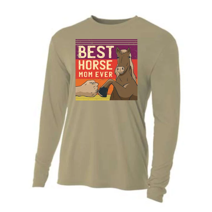 Best Horse Mom Ever Cooling Performance Long Sleeve Crew