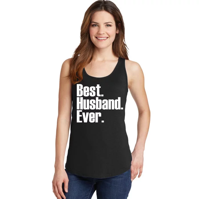 Best Husband Ever Ladies Essential Tank