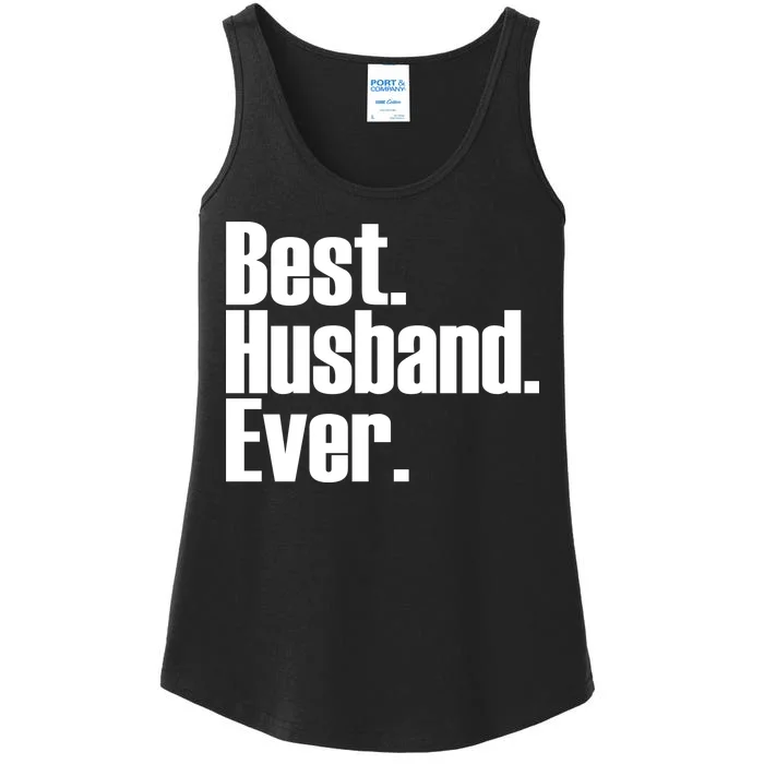 Best Husband Ever Ladies Essential Tank