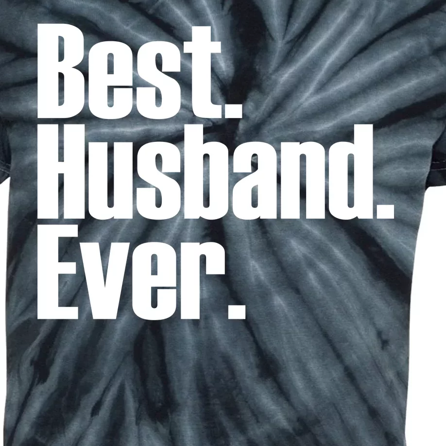 Best Husband Ever Kids Tie-Dye T-Shirt