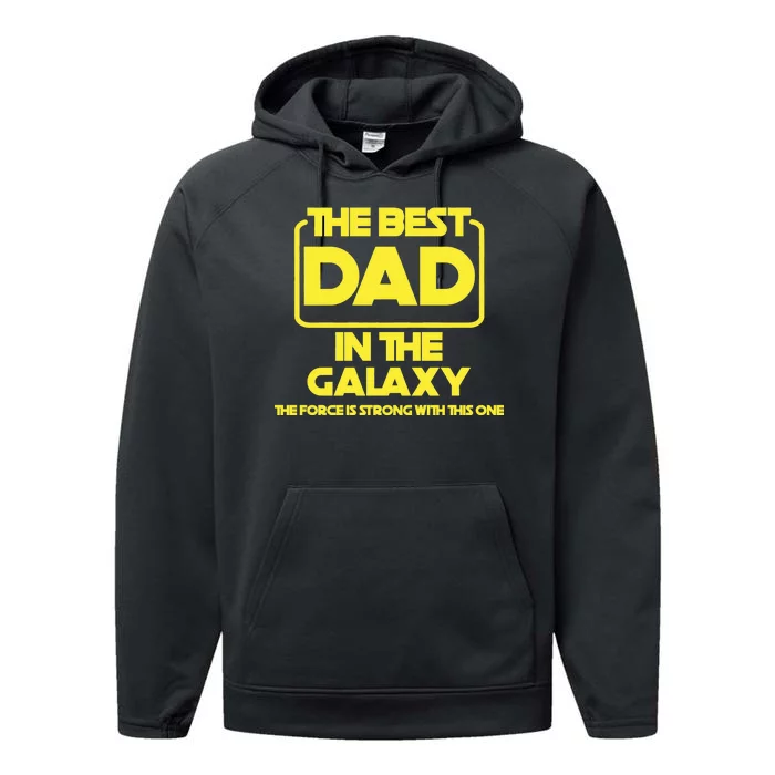 Best In The Galaxy The Force Is Strong With This One Performance Fleece Hoodie