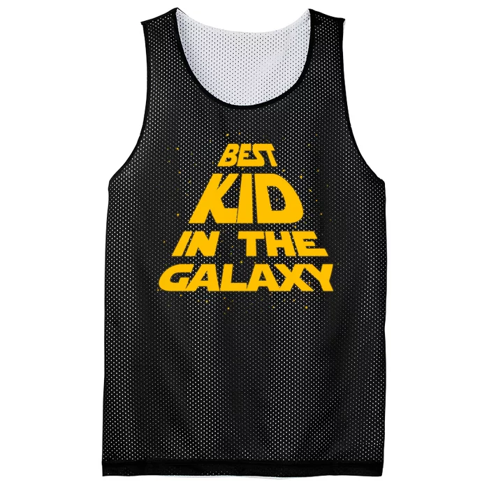 Best Kid In The Galaxy Mesh Reversible Basketball Jersey Tank