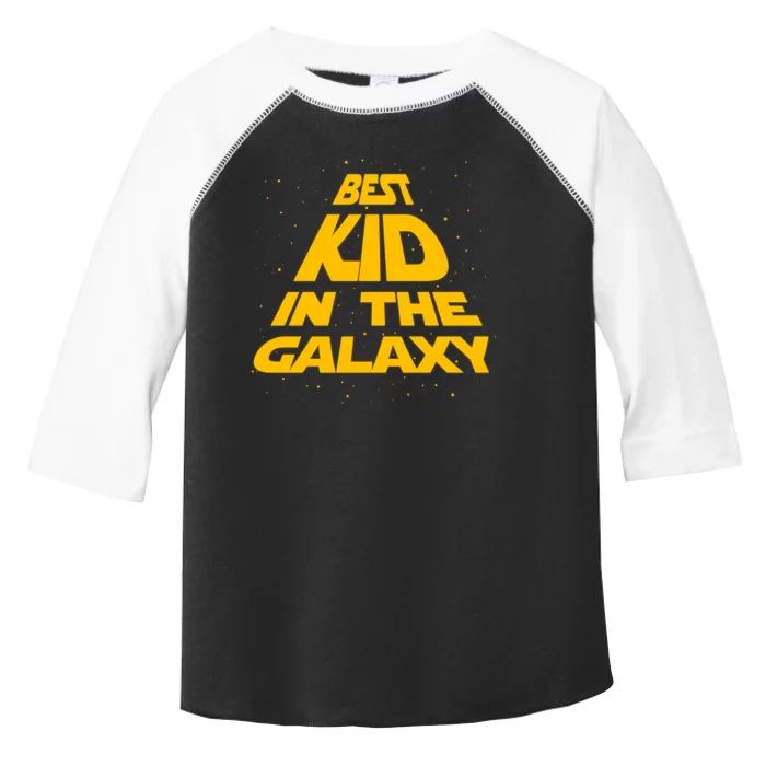 Best Kid In The Galaxy Toddler Fine Jersey T-Shirt