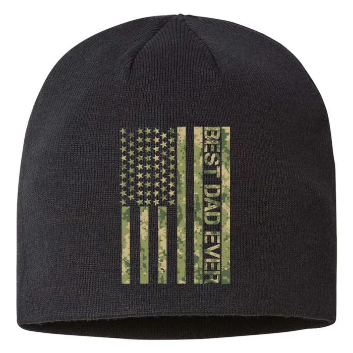 Best Military Dad Ever 8 1/2in Sustainable Knit Beanie