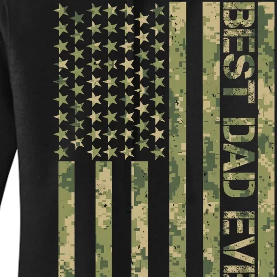 Best Military Dad Ever Women's Pullover Hoodie