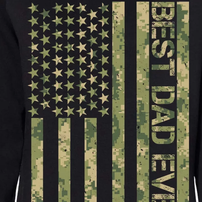 Best Military Dad Ever Womens California Wash Sweatshirt