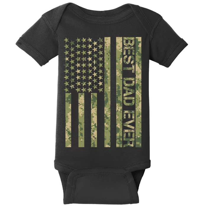 Best Military Dad Ever Baby Bodysuit