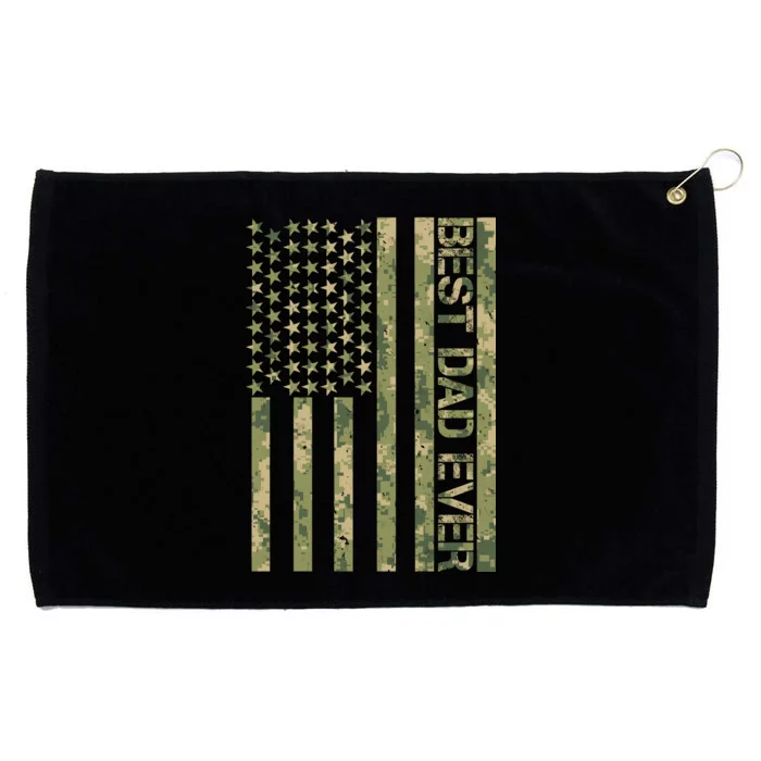 Best Military Dad Ever Grommeted Golf Towel