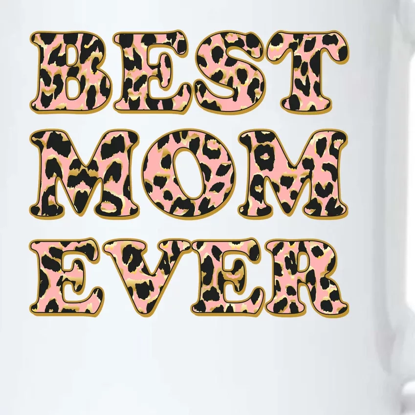 Best Mom Ever Stylish Leopard Print Black Color Changing Mug