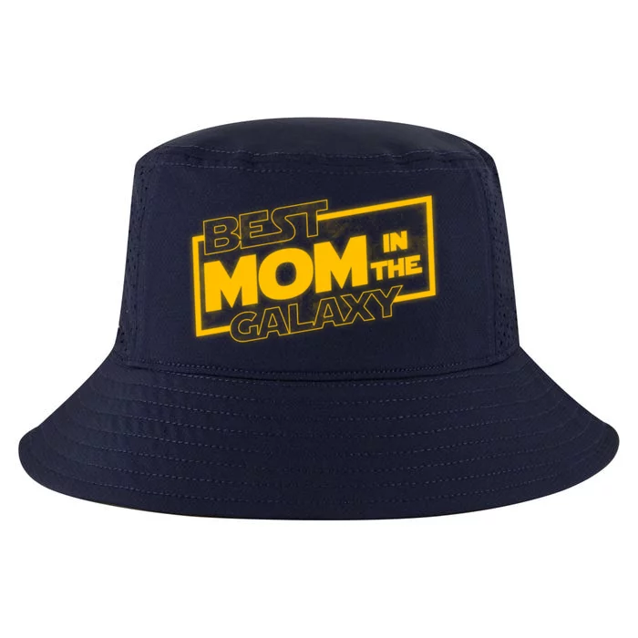 Best Mom In The Galaxy Parody Movie Logo Cool Comfort Performance Bucket Hat