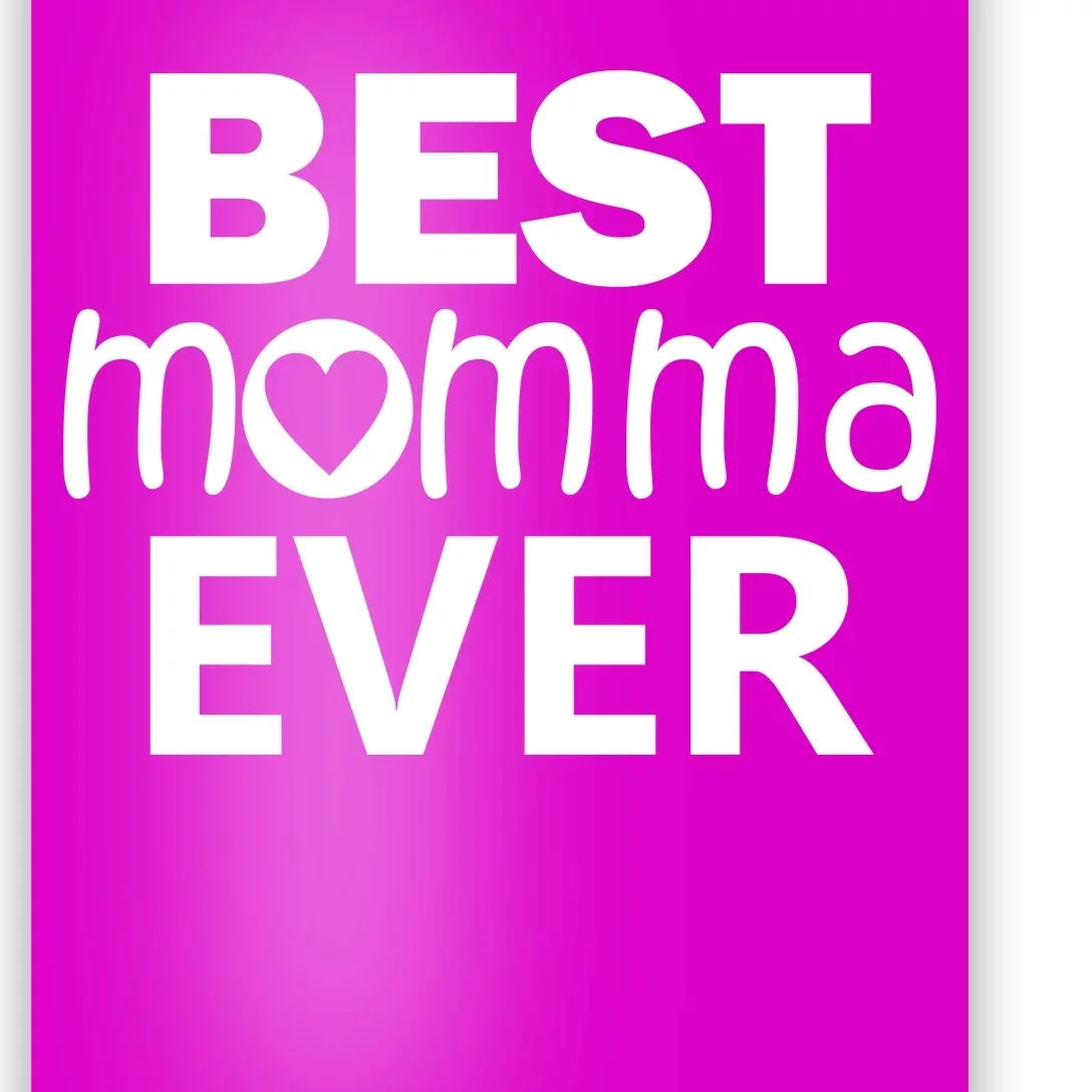 Best Momma Ever Poster