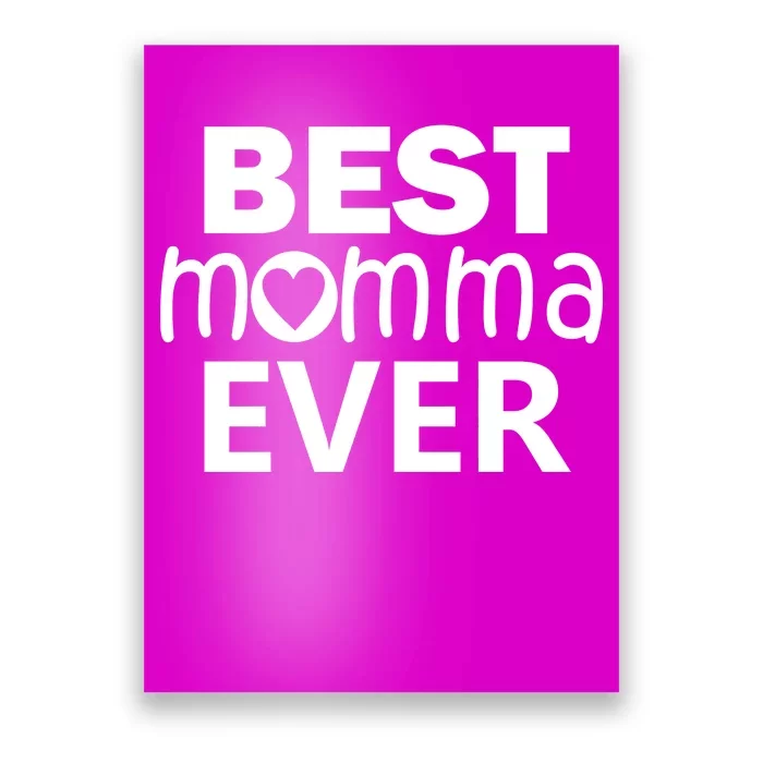 Best Momma Ever Poster