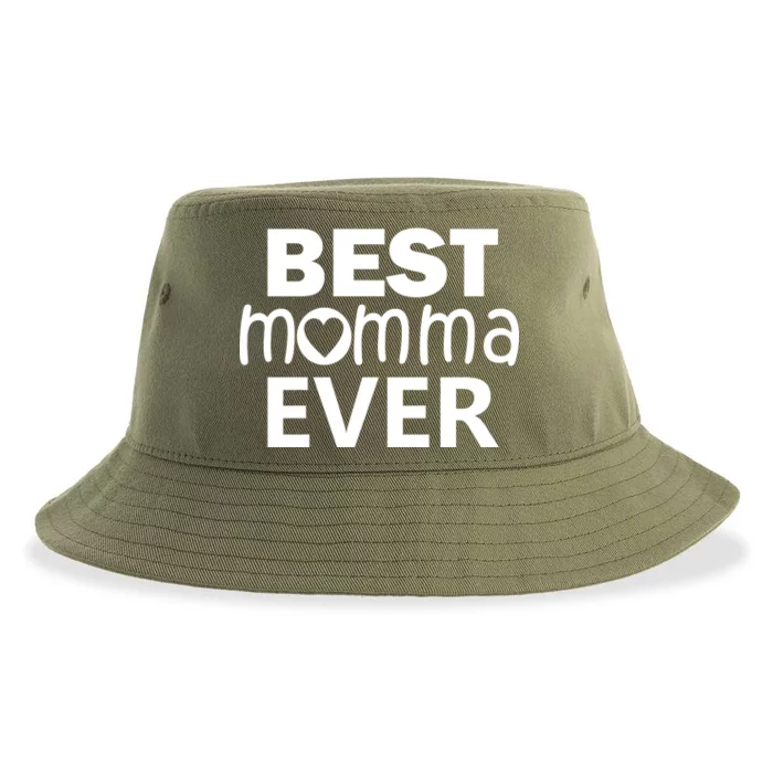 Best Momma Ever Sustainable Bucket Hat