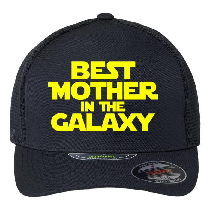 Best Mother In The Galaxy Flexfit Unipanel Trucker Cap