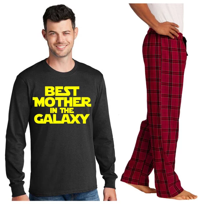 Best Mother In The Galaxy Long Sleeve Pajama Set