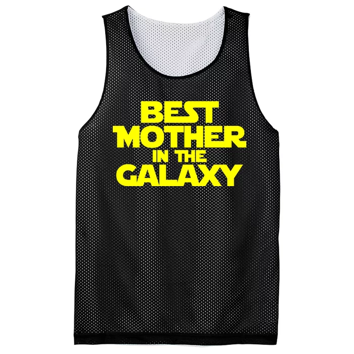 Best Mother In The Galaxy Mesh Reversible Basketball Jersey Tank