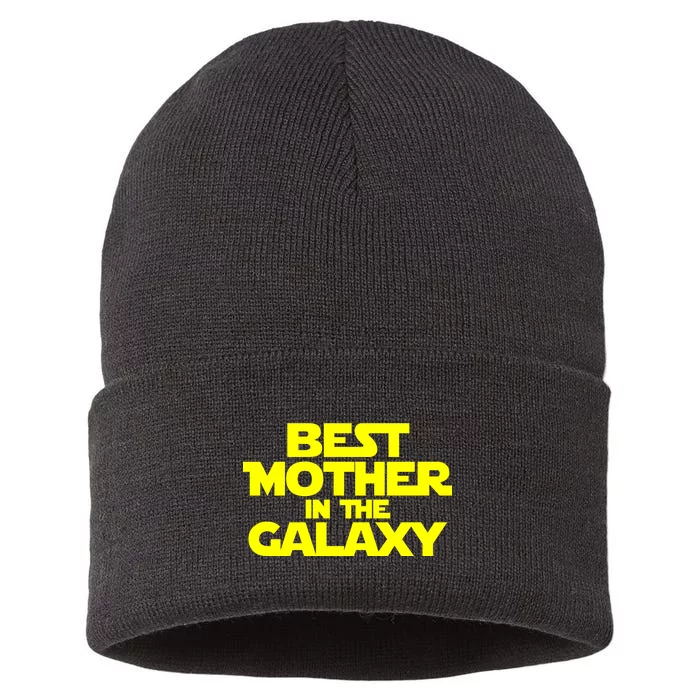 Best Mother In The Galaxy Sustainable Knit Beanie