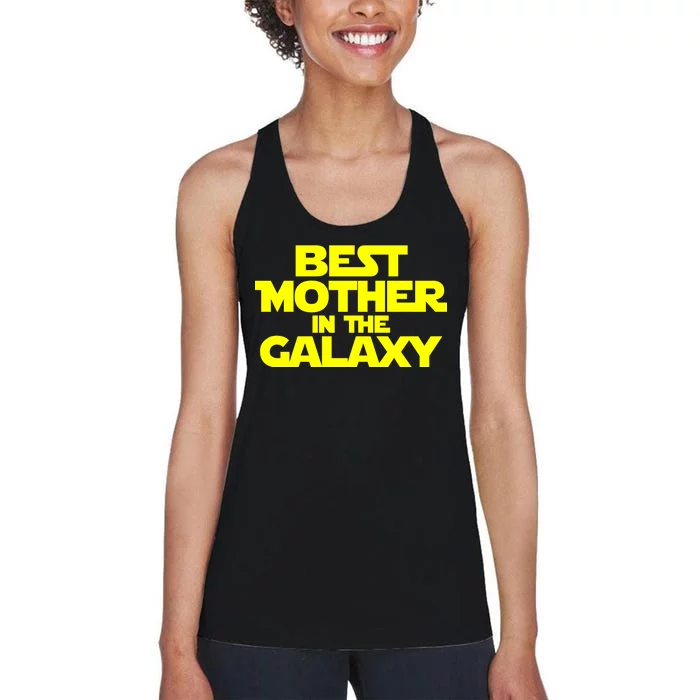 Best Mother In The Galaxy Women's Racerback Tank