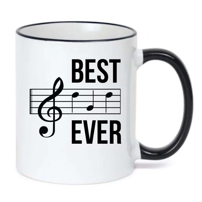 Best Music Ever Black Color Changing Mug