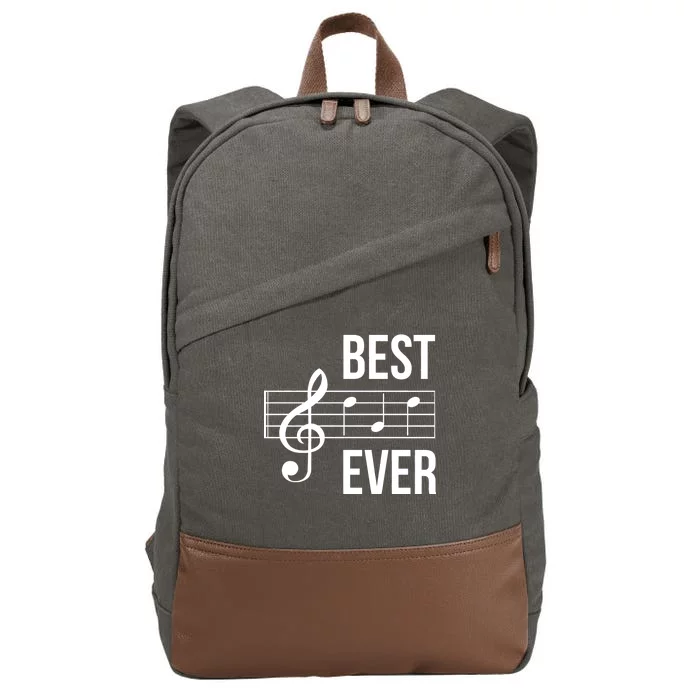 Best Music Ever Cotton Canvas Backpack