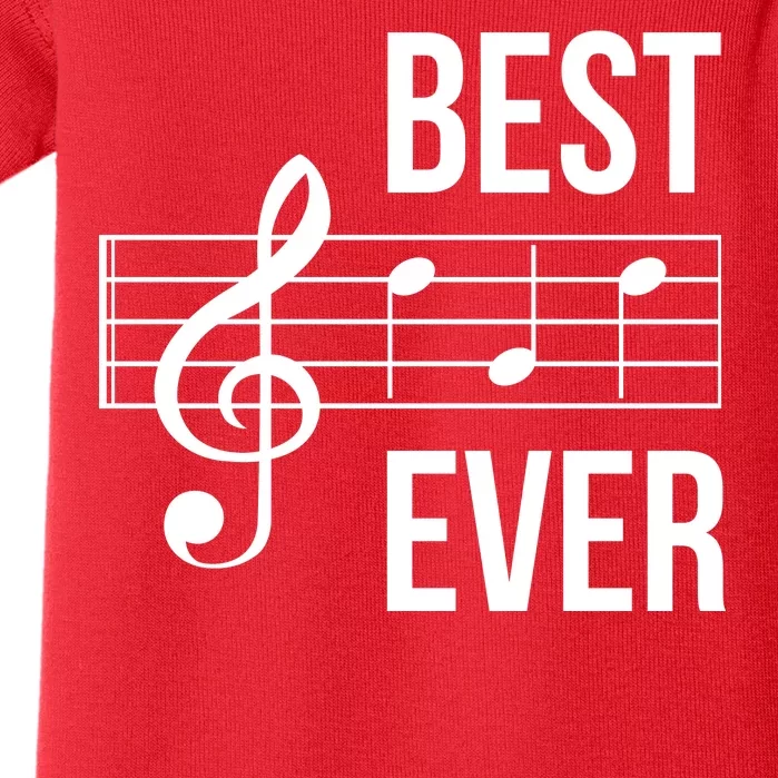 Best Music Ever Baby Bodysuit