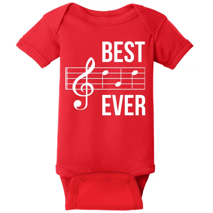 Best Music Ever Baby Bodysuit