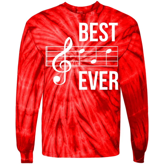 Best Music Ever Tie-Dye Long Sleeve Shirt