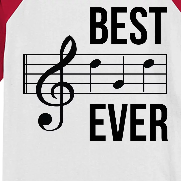 Best Music Ever Kids Colorblock Raglan Jersey