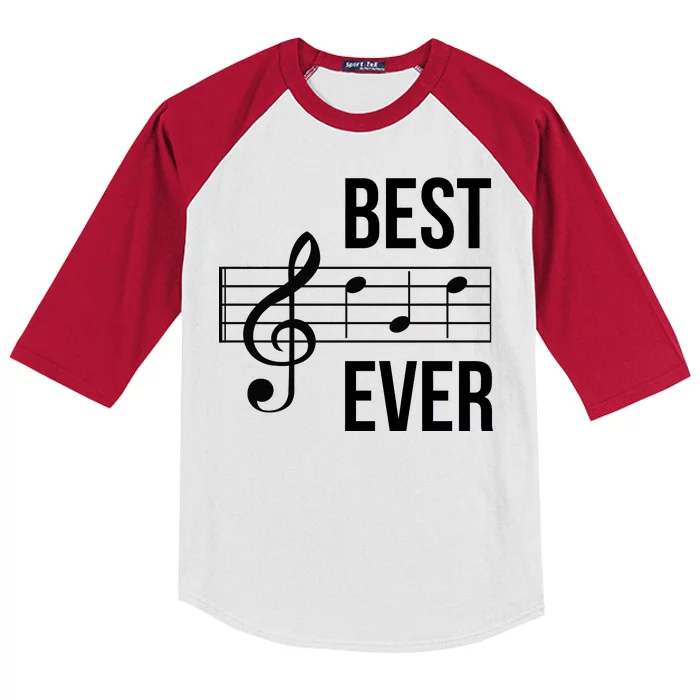 Best Music Ever Kids Colorblock Raglan Jersey