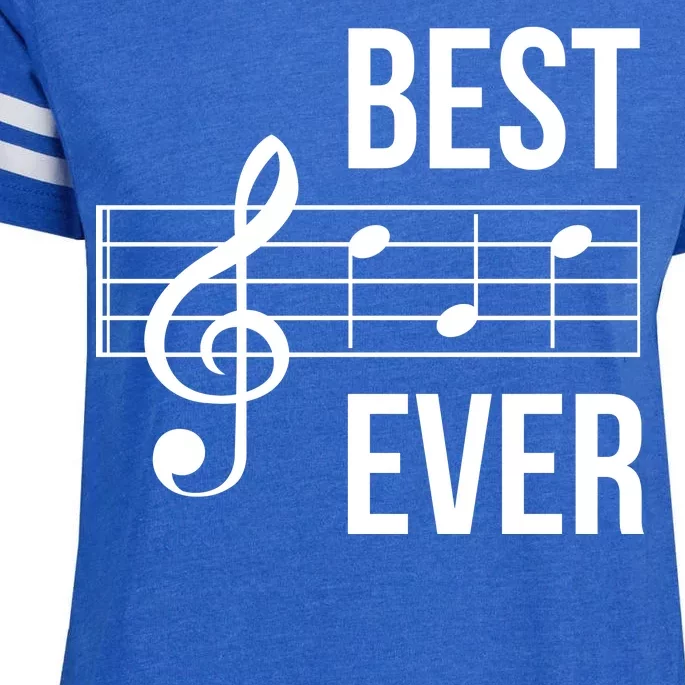 Best Music Ever Enza Ladies Jersey Football T-Shirt