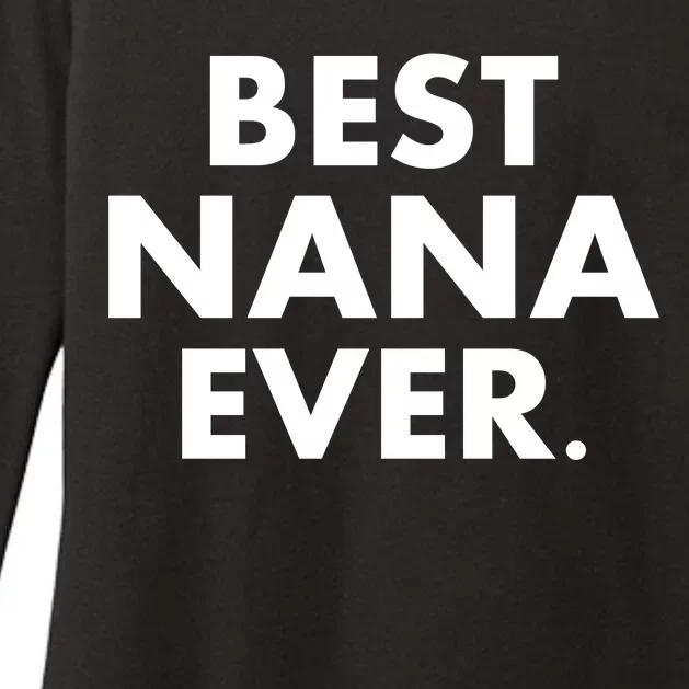 Best Nana Ever Womens CVC Long Sleeve Shirt