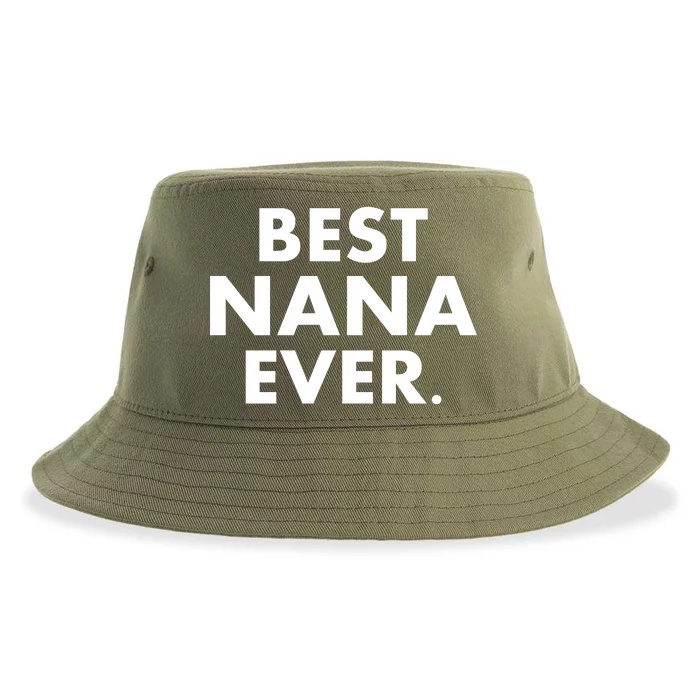 Best Nana Ever Sustainable Bucket Hat