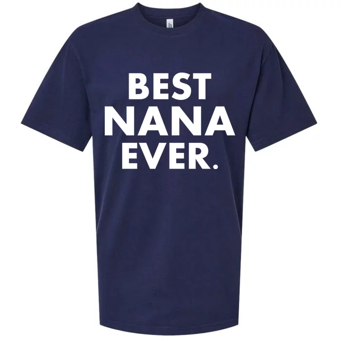 Best Nana Ever Sueded Cloud Jersey T-Shirt