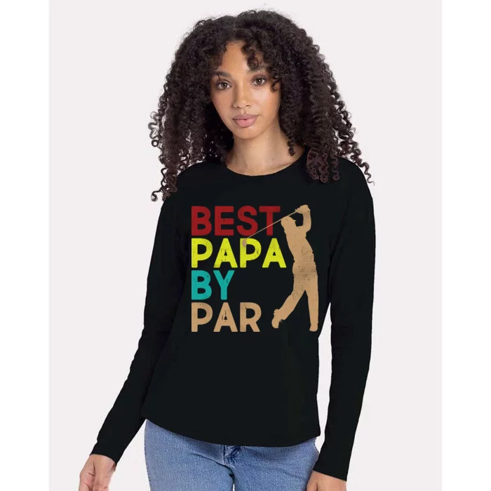 Best Papa By Par Womens Cotton Relaxed Long Sleeve T-Shirt