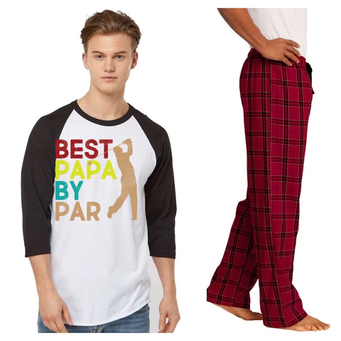 Best Papa By Par Raglan Sleeve Pajama Set