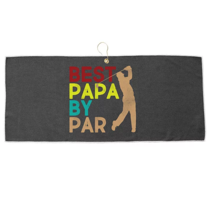 Best Papa By Par Large Microfiber Waffle Golf Towel