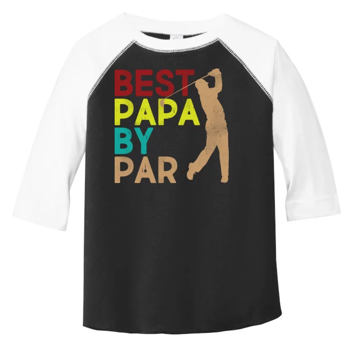 Best Papa By Par Toddler Fine Jersey T-Shirt