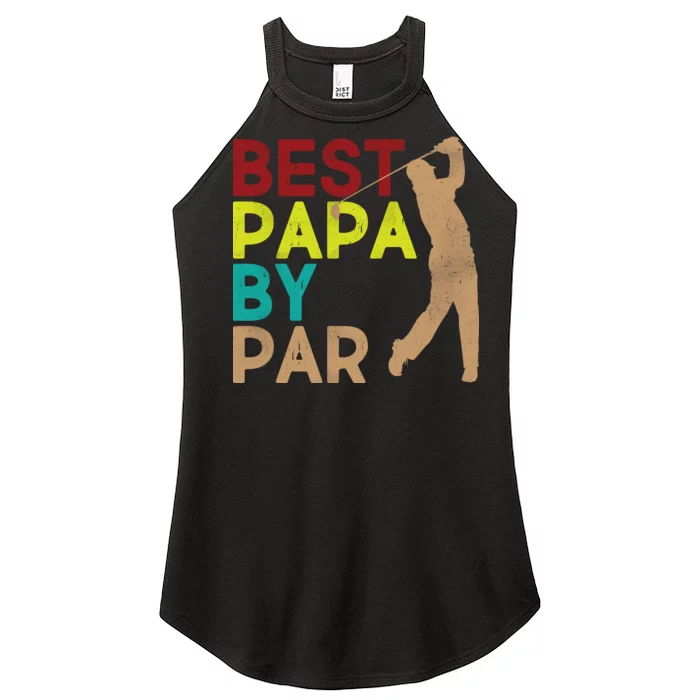 Best Papa By Par Women’s Perfect Tri Rocker Tank