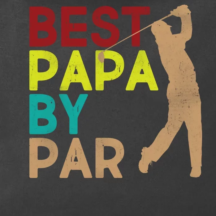 Best Papa By Par Zip Tote Bag