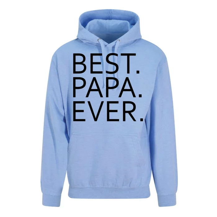 Best Papa Ever Unisex Surf Hoodie