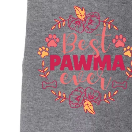 Best Pawma Ever Grandma Doggie 3-End Fleece Hoodie