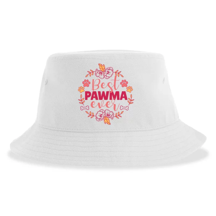 Best Pawma Ever Grandma Sustainable Bucket Hat