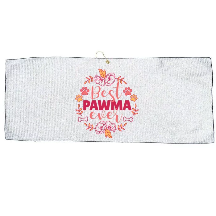 Best Pawma Ever Grandma Large Microfiber Waffle Golf Towel