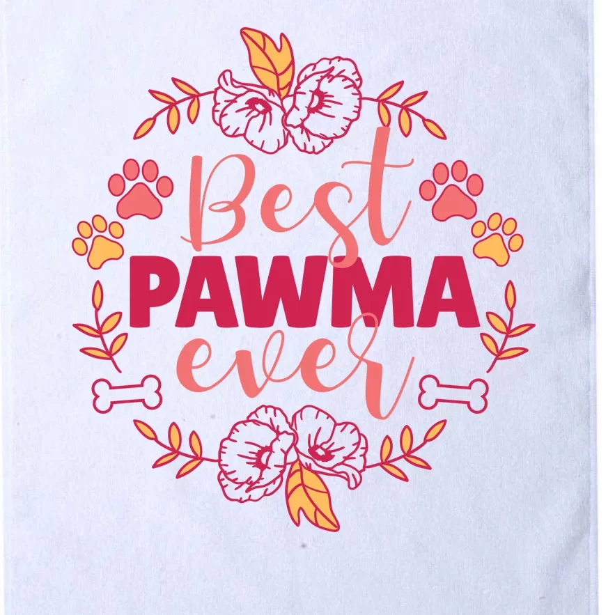 Best Pawma Ever Grandma Platinum Collection Golf Towel