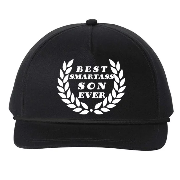 Best Smartass Son Ever Snapback Five-Panel Rope Hat