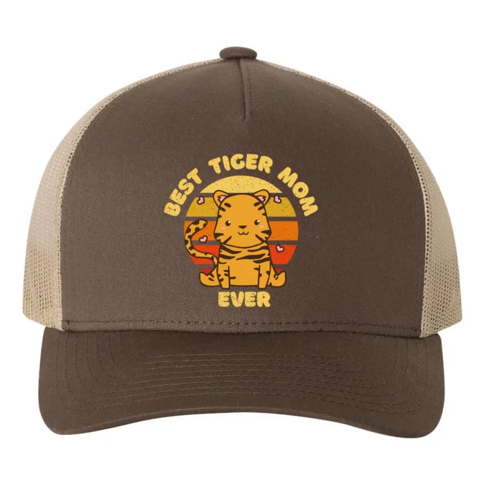 Best Tiger Mom Ever Yupoong Adult 5-Panel Trucker Hat