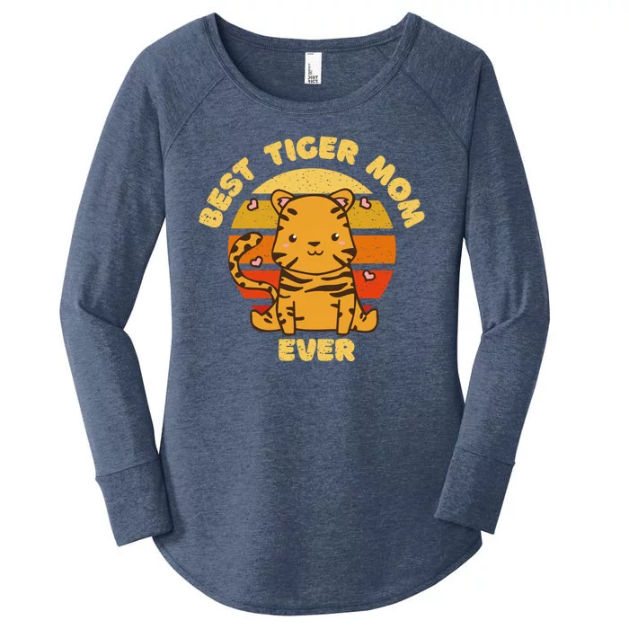 Best Tiger Mom Ever Women's Perfect Tri Tunic Long Sleeve Shirt